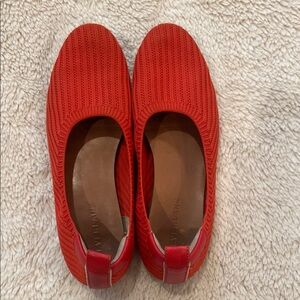 Everlane Women's Orange The Day Glove in Reknit Flat